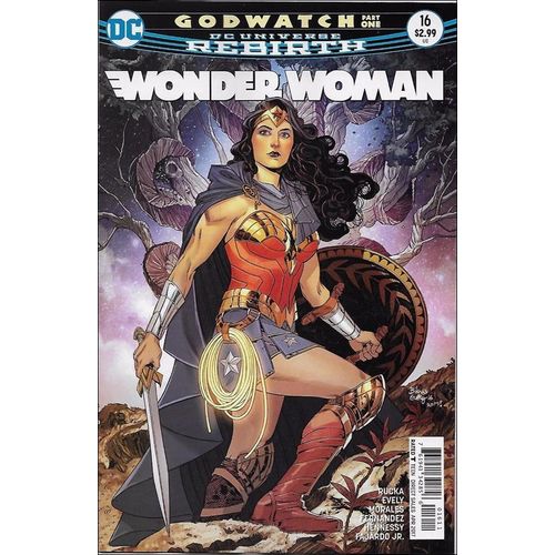 Wonder Woman (2016) #16 "Godwatch Part 1" DC Comics REBIRTH