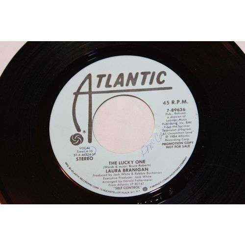 Laura Branigan Promo 45-THE LUCKY ONE STEREO