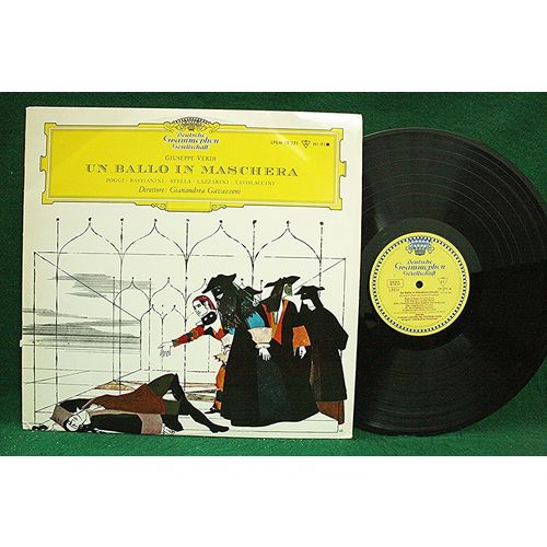 Gavazzeni/Poggi/Bastianini/Stella - Verdi: Ballo In Maschera - LPEM 19 271 - NM