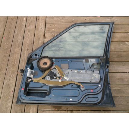 Volvo S70 V70 Front Right Passenger Door 412 Blue Green Metallic OEM RH