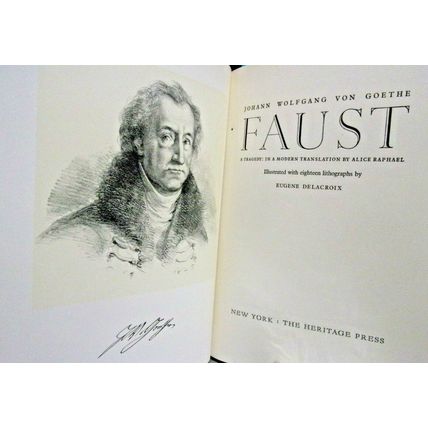 Faust-Johann Wolfgang Von Goethe-1959-HB w/Slipcase
