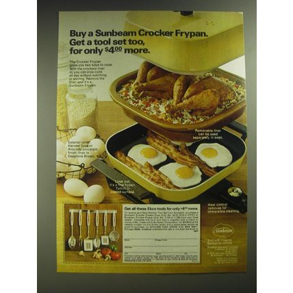 1974 Sunbeam Crocker Frypan Advertisement