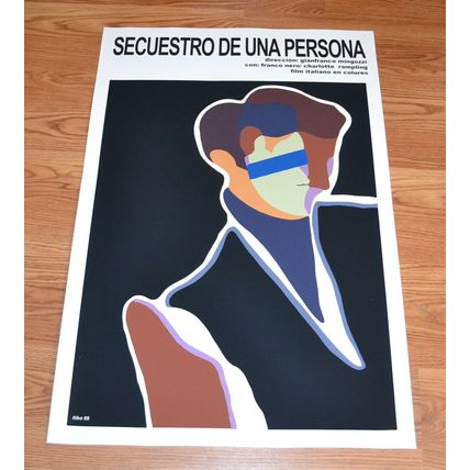 24x36" Movie Poster 4 Italian film Secuestro de una persona.Kidnapping.LAST 1