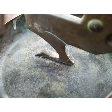 Ignatius taschner jugendstil brass and copper monkey cheroot cutter small cigar