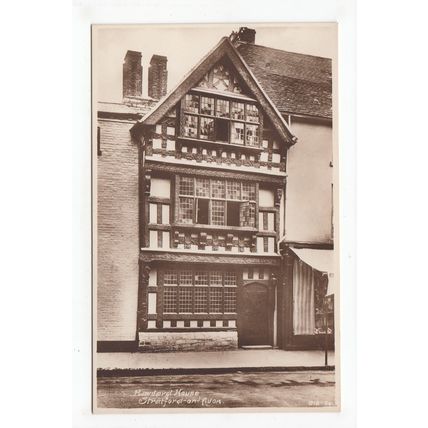 Harvard House Stratford-on-Avon Postcard 812