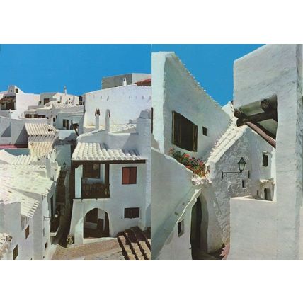 Houses as Binibeca Menorca 2x Spain Postcard s