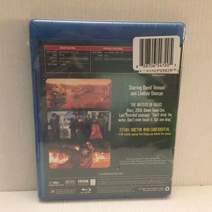 NEW Doctor Who The Waters of Mars Blu-Ray