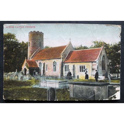 Genealogy Postcard-Mrs FUTTER, Aldeby Near Beccles, Norfolk-14 May 1908