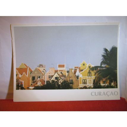 HANDELSKADE by Ellen Spijkstra, CURACAO N. A, CARIBBEAN ISLAND unused postcard #