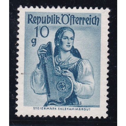 Austria 1948 Costumes Steiermark Salzkammergut 10g Fine Used SG 1110 VGC