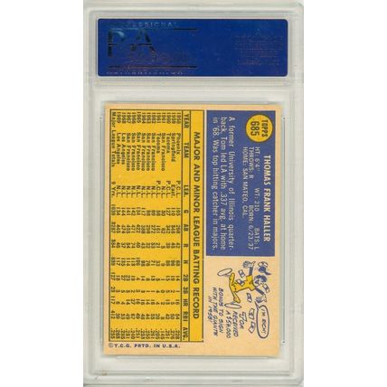 1970 Topps Tom Haller #685 PSA 8 P1390