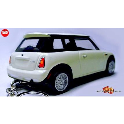 RARE KEYCHAIN BLUE BLACK & SUNROOF BMW NEW MINI COOPER CUSTOM Ltd GREAT GIFT