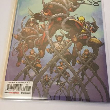 2019 Marvel Comics X-Lives of Wolverine Signed by Ben Percy