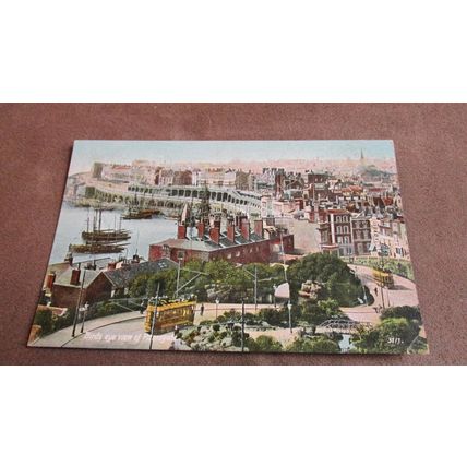 1910 fr Mirror series Postcard - Tram @ Ramsgate, Kent
