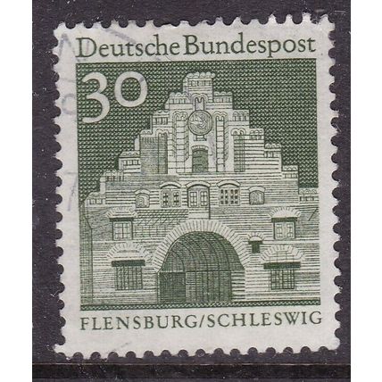 Germany 1966 Flensburg North Gate 30pf Fine Used SG 1370 VGC