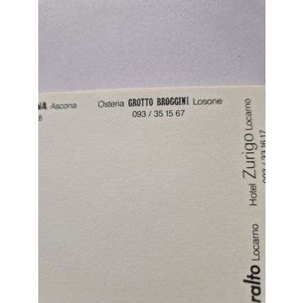 FELDPAUSCH TICINO HOTELS NOTE PAD