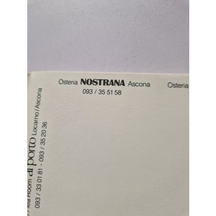 FELDPAUSCH TICINO HOTELS NOTE PAD