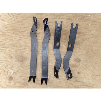 1963 Plymouth Valiant Front Bumper Brackets OEM