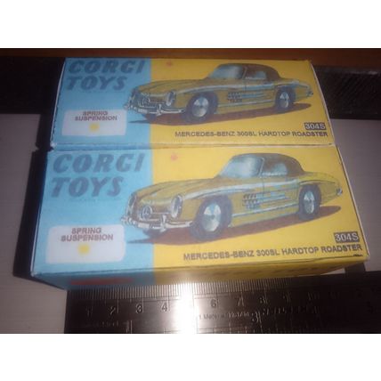 Corgi No 304S Mercedes Benz 300SL Reproduction /Replica Box