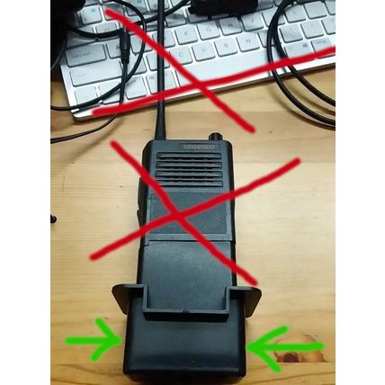 Endura charger pod for Kenwood TK-359/TK-350 FREE UK POST