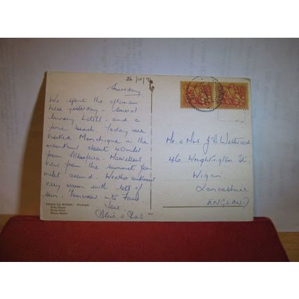 THREE BEARS, PRAIA DA ROCHA, ALGARVE, PORTUGAL used postcard 1971 pm =