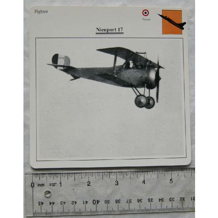 Nieuport 17 - France - Fighter - Collectors Club Card