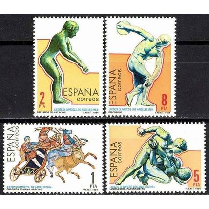 España. 1984. Mi # 2648 / 51. Olympic Games. Los Angeles