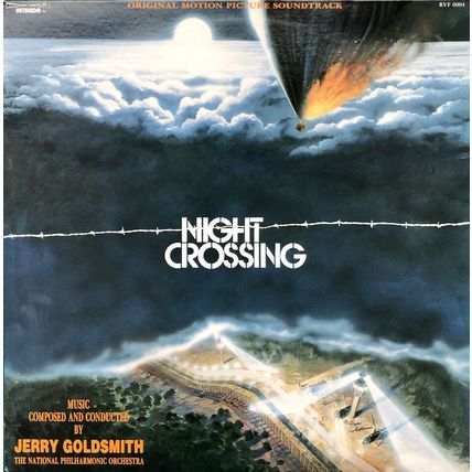 NIGHT CROSSING original 1982 Jerry Goldsmith soundtrack record album
