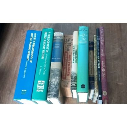 10 Stream Train Railways Book Bundle Vintage Trains