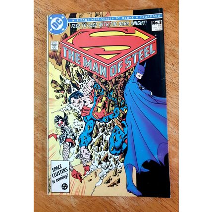 1986 Vintage The Man of Steel comic. #3