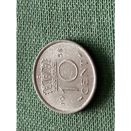 Münze Münzen Umlaufmünze Niederlande 10 Cent 1958