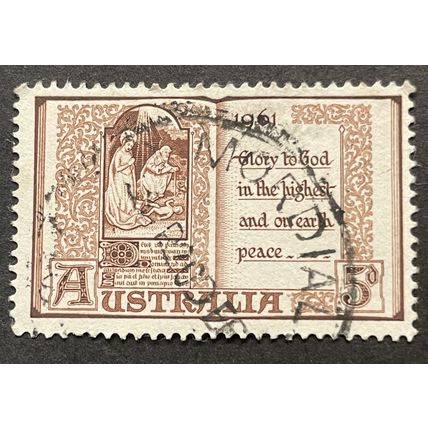 AUSTRALIA 1961 SG 0341 USED #1