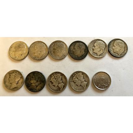 Collection of US and Foreign Coins (54)