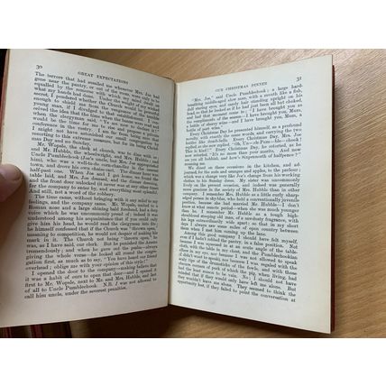 RARE* 1914 CHARLES DICKENS GREAT EXPECTATIONS FIRESIDE EDITION HB BOOK (P4)