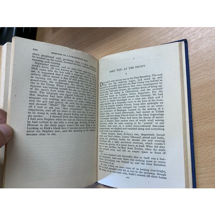 1944 SIEGFRIED SASSOON "MEMOIRS OF A FOX HUNTING MAN" HARDBACK BOOK (P4)