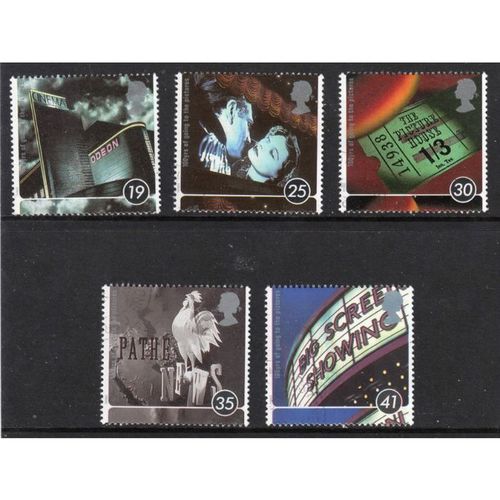 Sg1920 - Sg1924 CENTENARY OF CINEMA SET VERY FINE USED BDO25