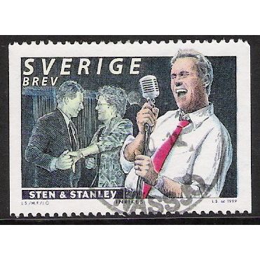 Fa 2163: letter multicoloured Dance Bands: Sten & Stanley.