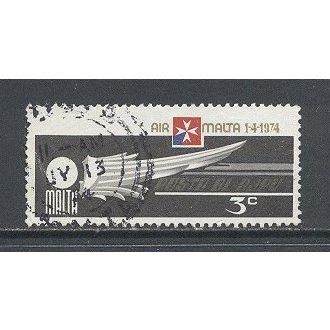 Malta.SG516 3c "Air Malta" Emblem.Fine Used.Sept15