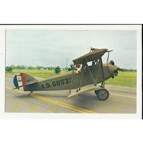 Aviation VERVILLE-SPERRY M-1 MESSENGER Postcard by Mastercraft