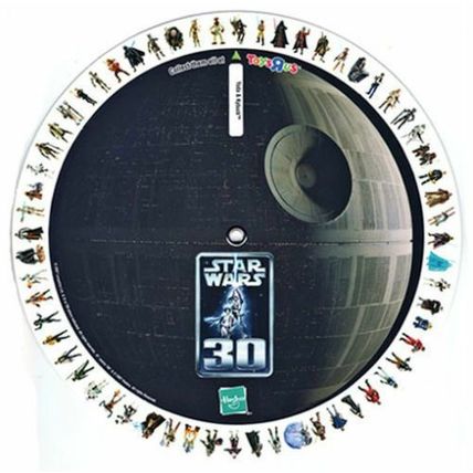 Star Wars 30th TAC SW TRU DEATH STAR promo LEGO PIN WHEEL NEW