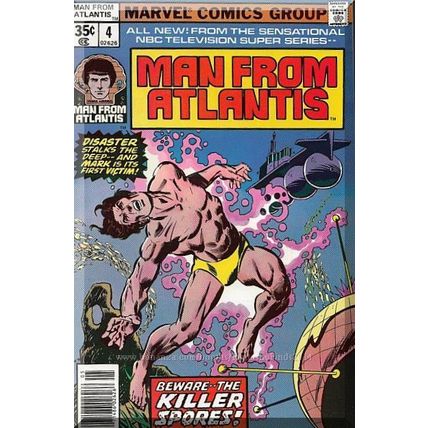 Man From Atlantis #4 (1978) *Bronze Age / Marvel Comics / NBC Television Series*