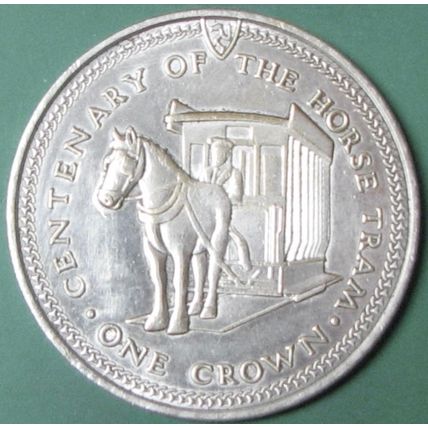 1976 Crown, UK. Challenge Coin, Souvenir. Replica. 97.