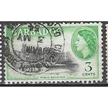 1953/1961 SG 291 - #3 fine used (o)