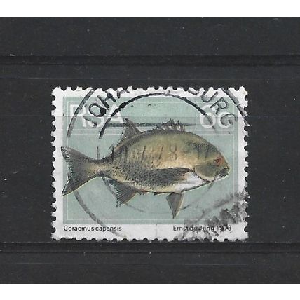 SouthAfrica.SG353 6c Galjoen (fish).Fine Used.Sep25b