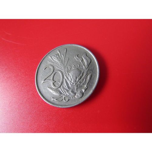 1975 SOUTH AFRICA TWENTY CENTS FREE POST. AF