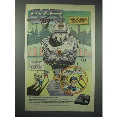1986 Lazer Tag Ad - Since The Game Began Way Back