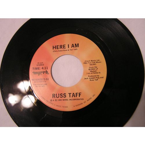 Russ Taff Promo 45-HERE I AM