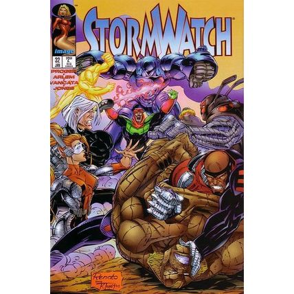 Stormwatch (Vol 1) # 032 VFN+ ORIG US COMICS