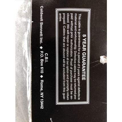 Professional Audio Cable Y Splitter Audio Cable 1/4” CBI 22 Gauge YM-202 Mono