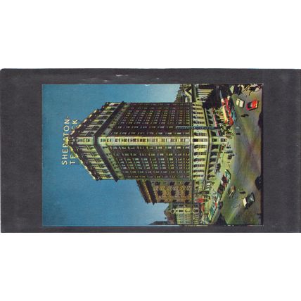 Postcard Sheraton-Ten Albany CV42701